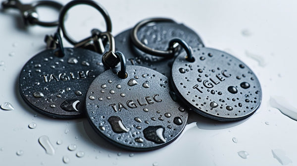 Waterproof dog hotsell tags