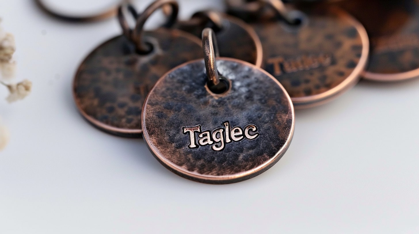 taglec-Copper Dog Tags