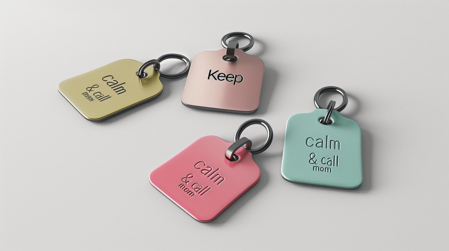 Designer sales dog tags