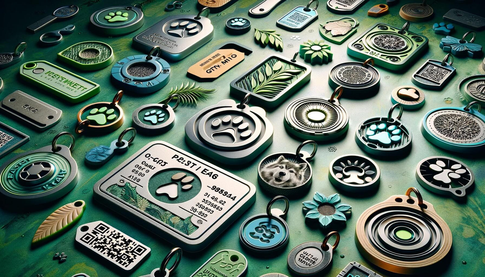 Eco-Friendly Custom Dog ID Tags