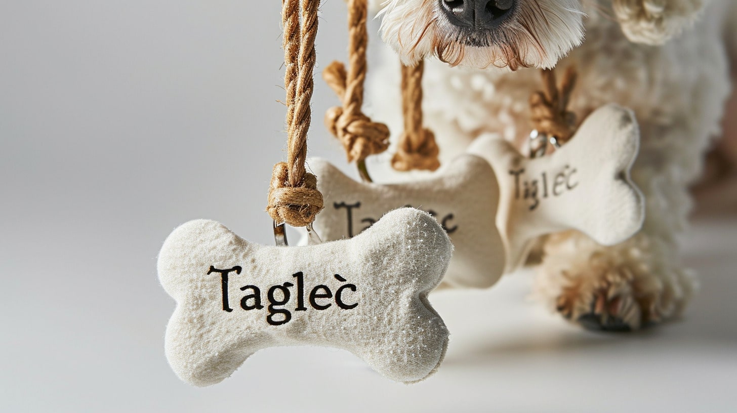 Taglec Fabric Dog Tags