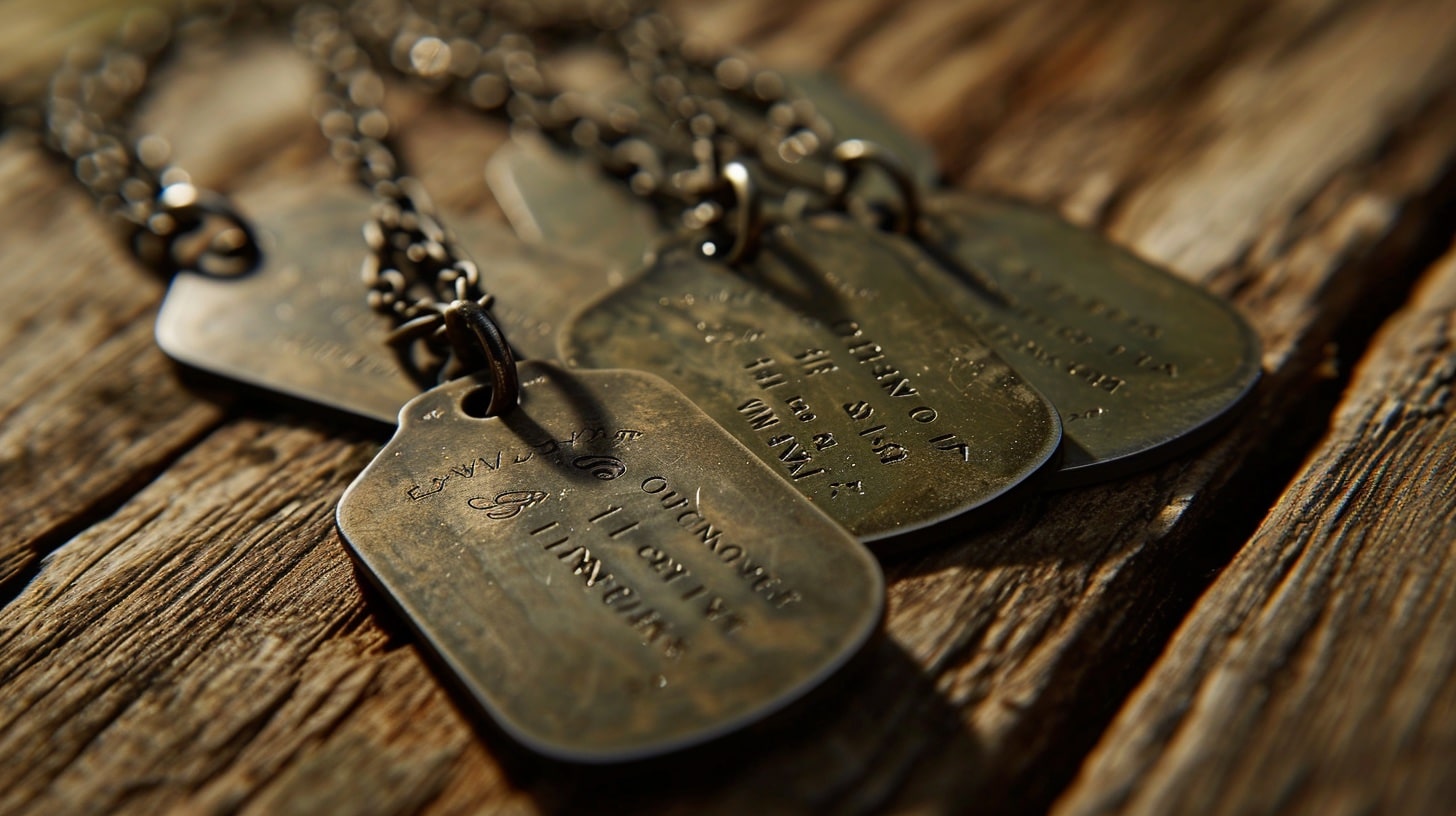 Army issue dog tags new arrivals