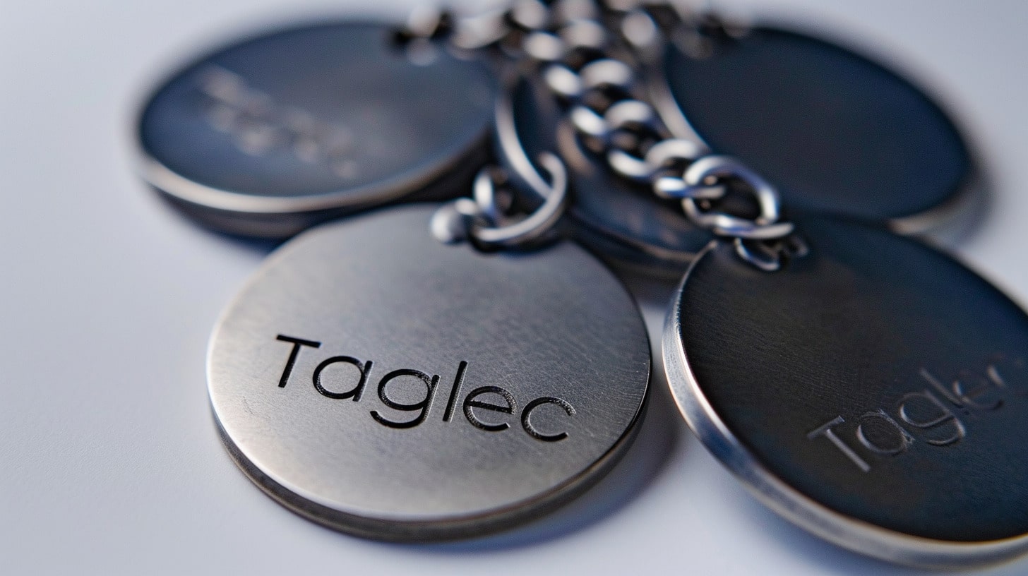 Taglec Titanium Dog Tags