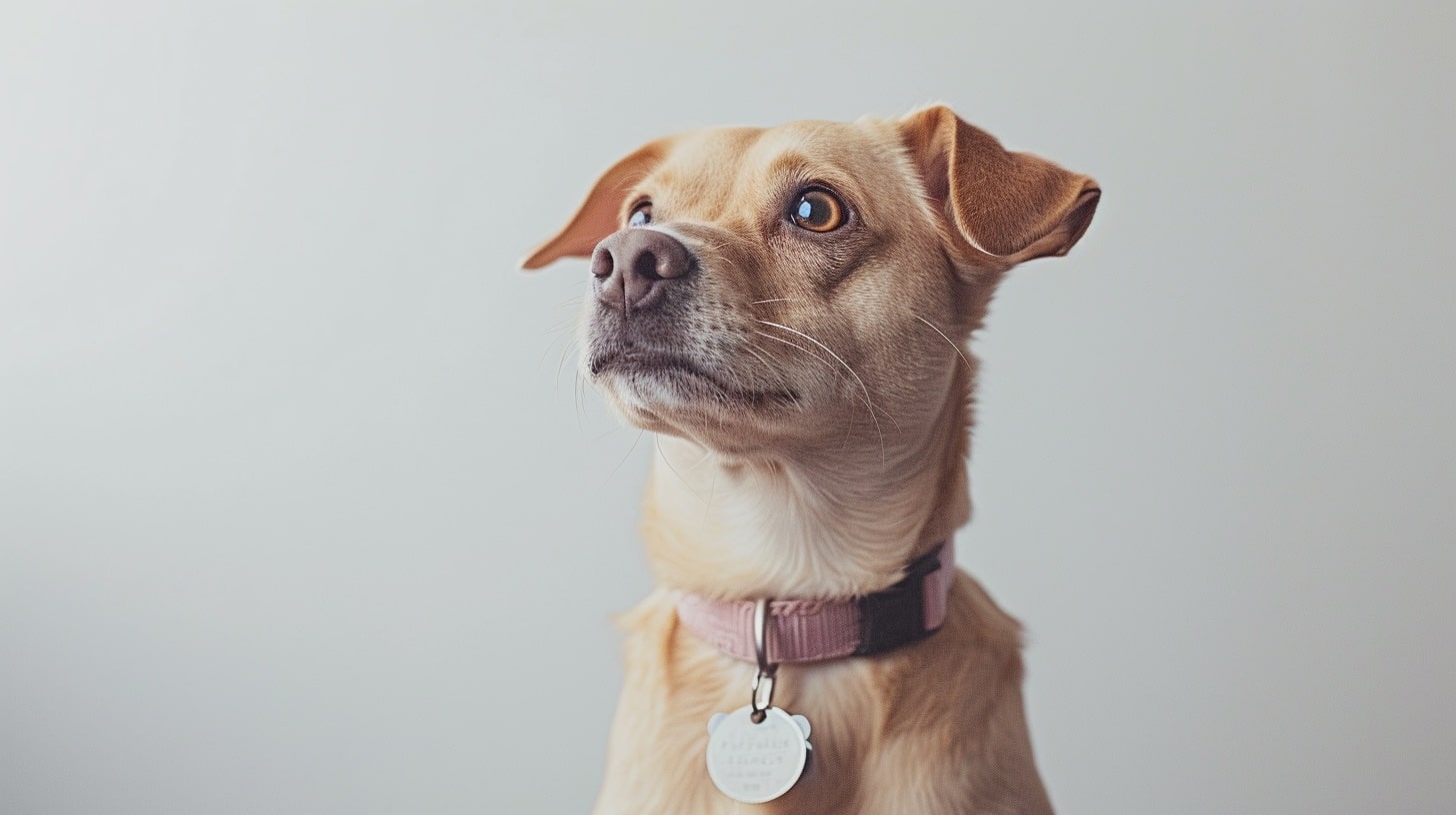 Dog tags to prevent skin sensitivity