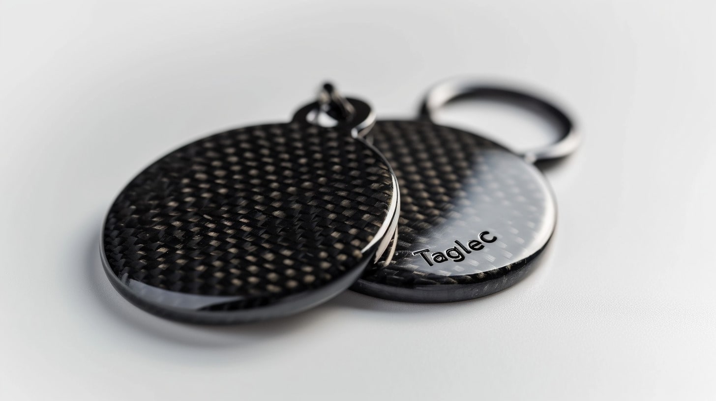 Taglec Carbon Fiber Dog Tags