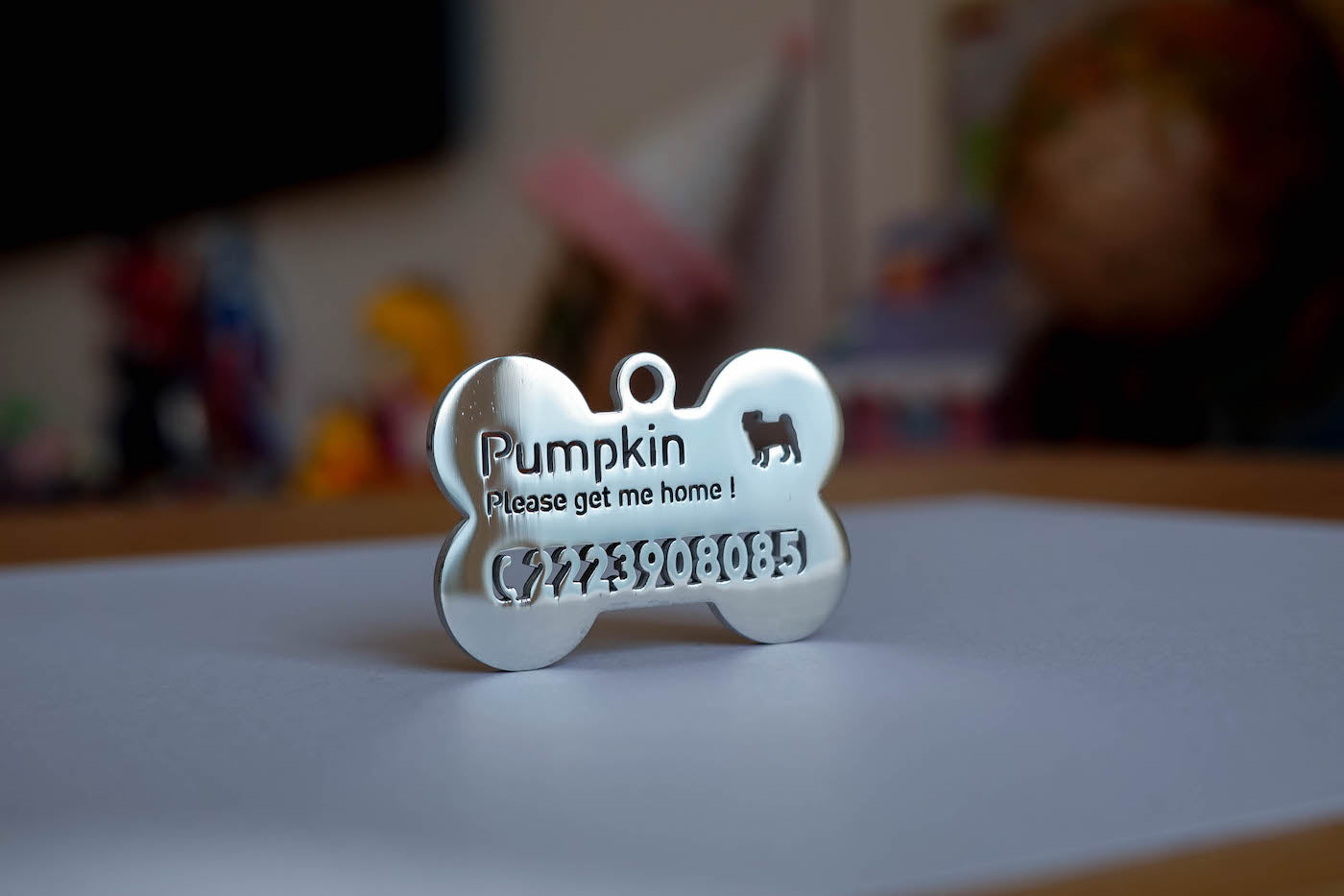 Edvanice Tag Safety Features in Custom Dog ID Tags - Taglec