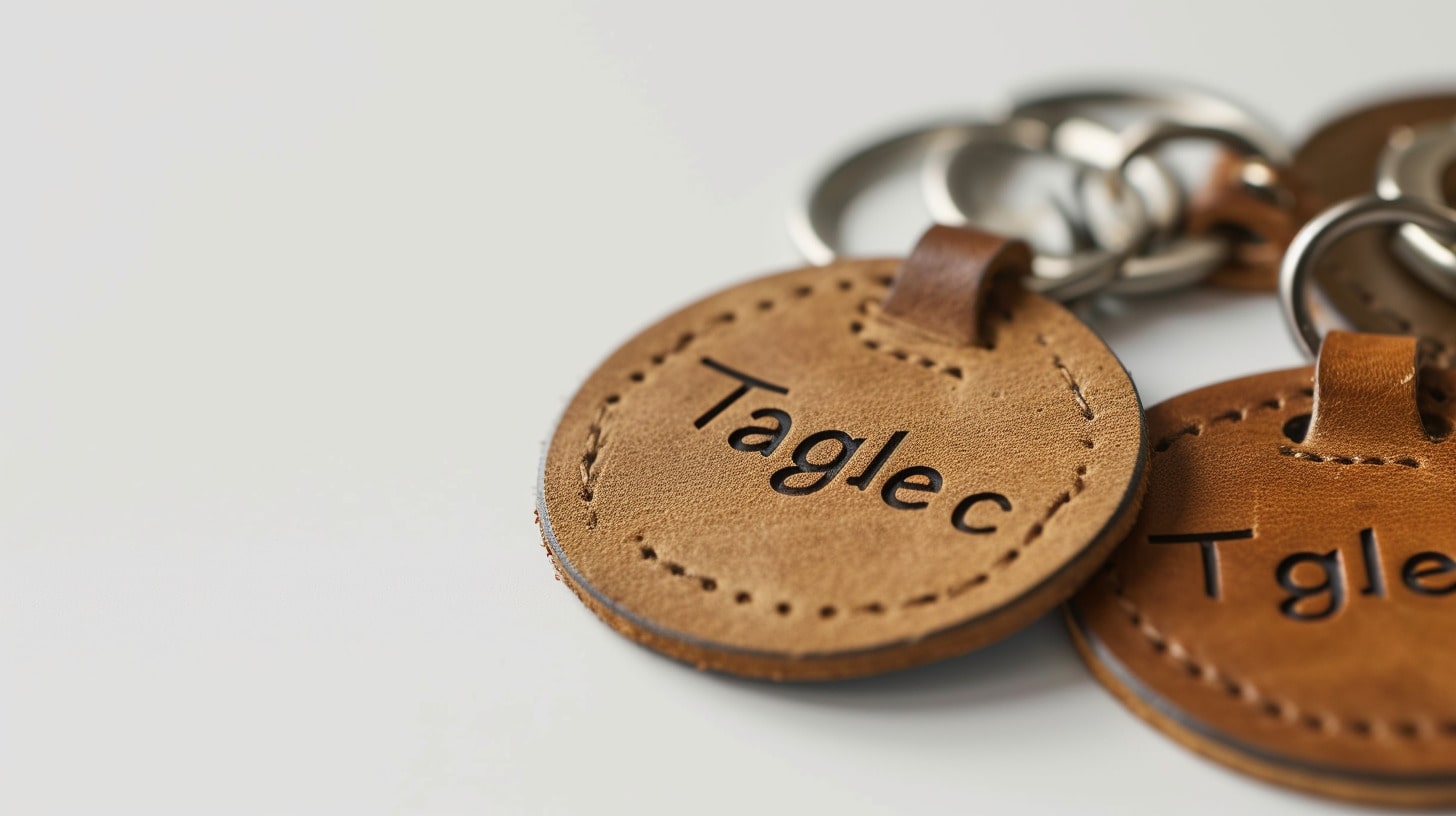 Taglec Leather Dog Tags