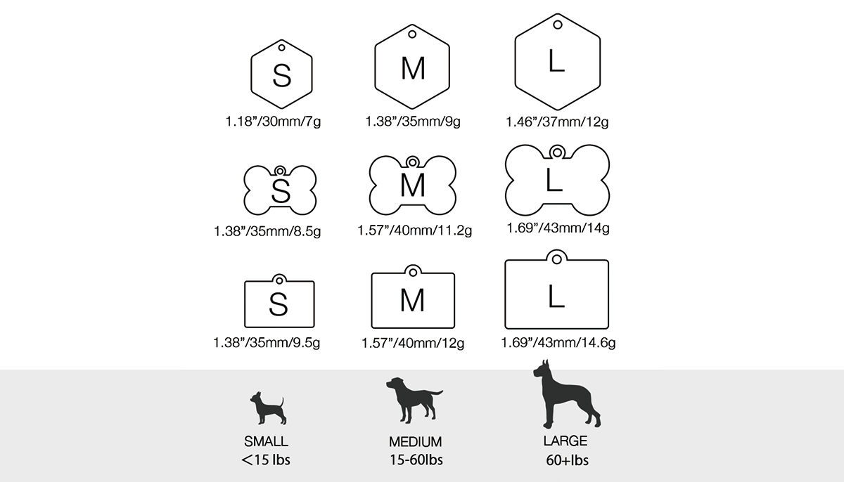 Tags for your outlet dog