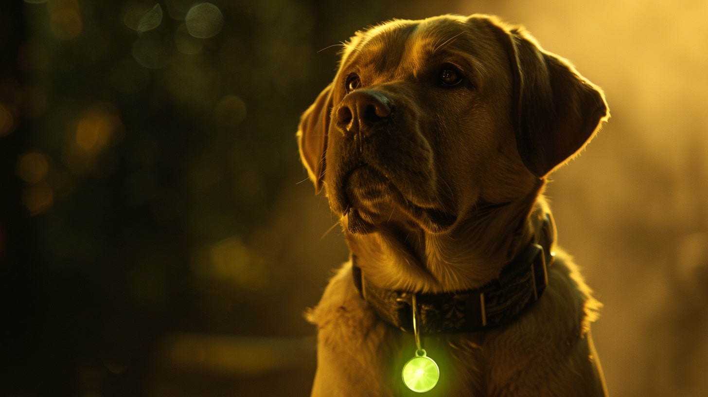 Dog Tags with Glow-in-the-Dark