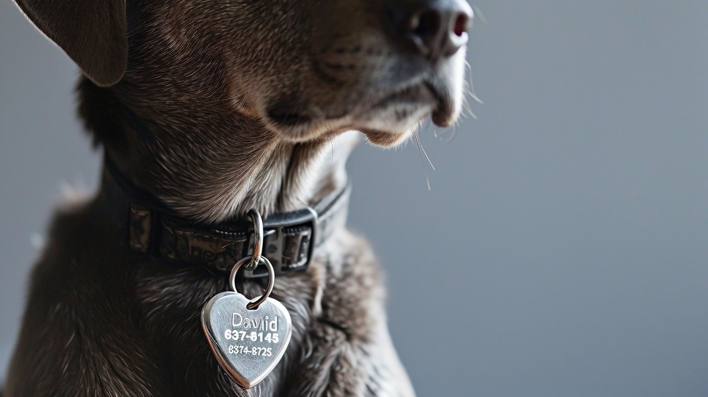 engraving Dog tag