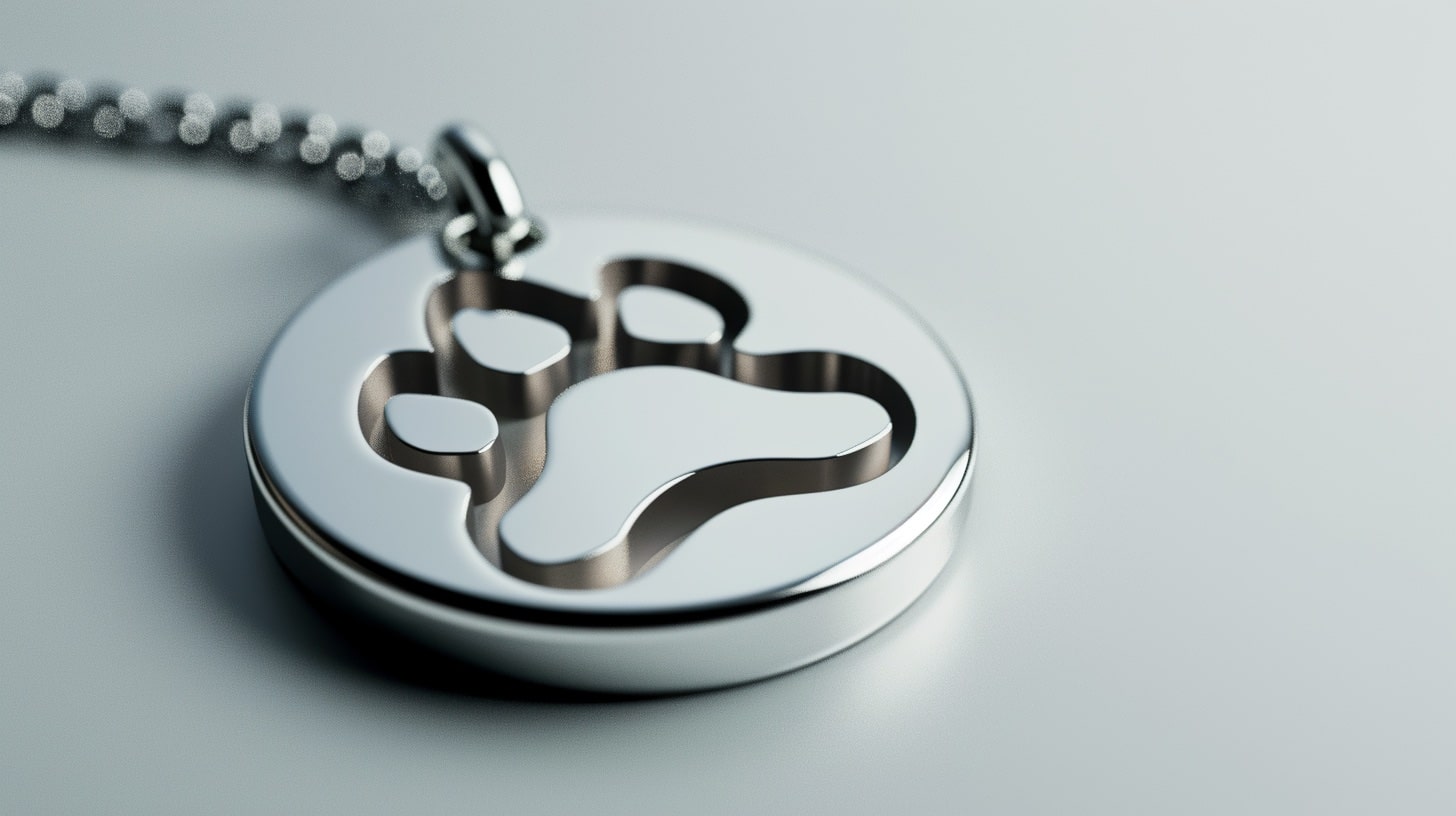 Deep Engraving dog tag