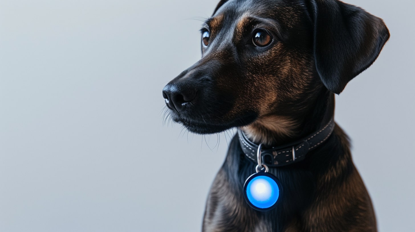 Light up dog tag online
