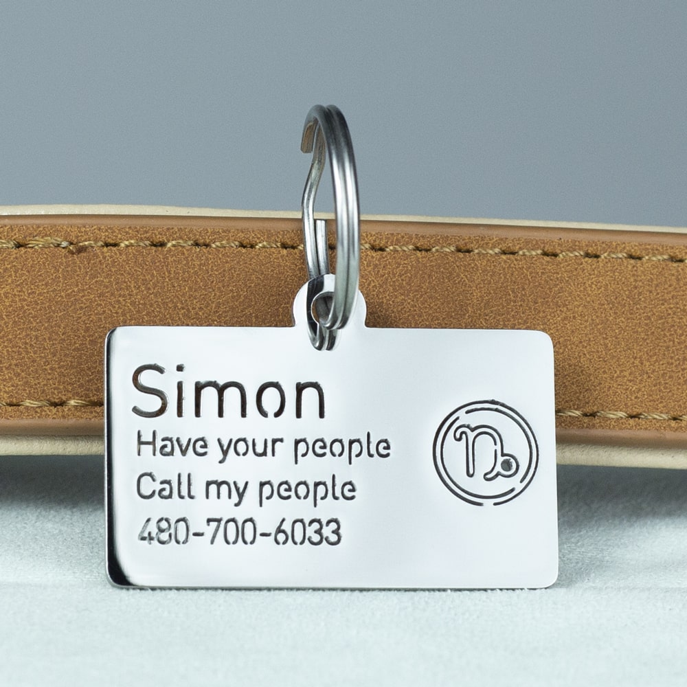 Zodiac Dog ID Tags
