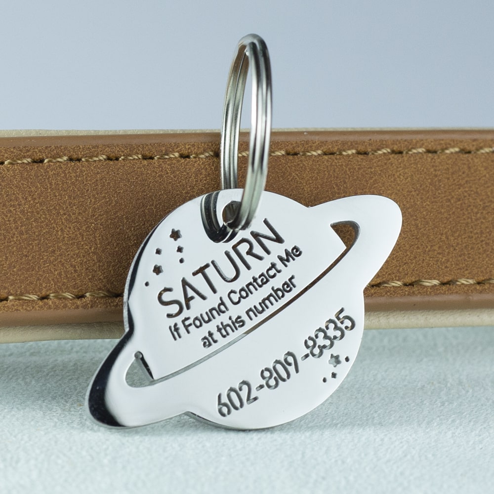 Saturn-dog-tag