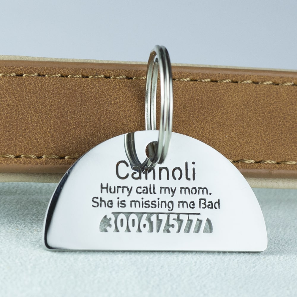 Semicircle-dog-tag