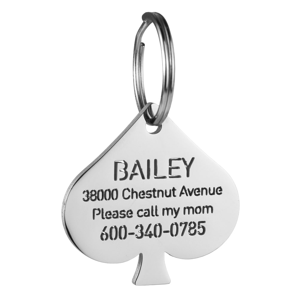 Spades-pet-id-tag