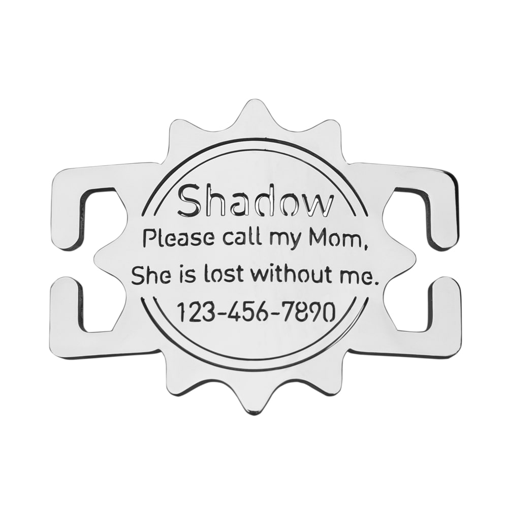 Sun-shaped-Slide-On-Pet-ID-Tag-white-background
